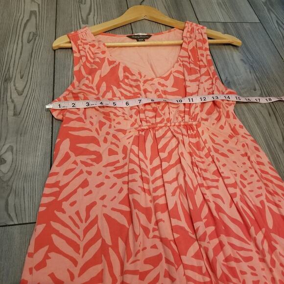 Tommy Bahama Women's Tank Dress M Multicolor Viscose Sleeveless V-Neck Pullover - Picture 5 of 7